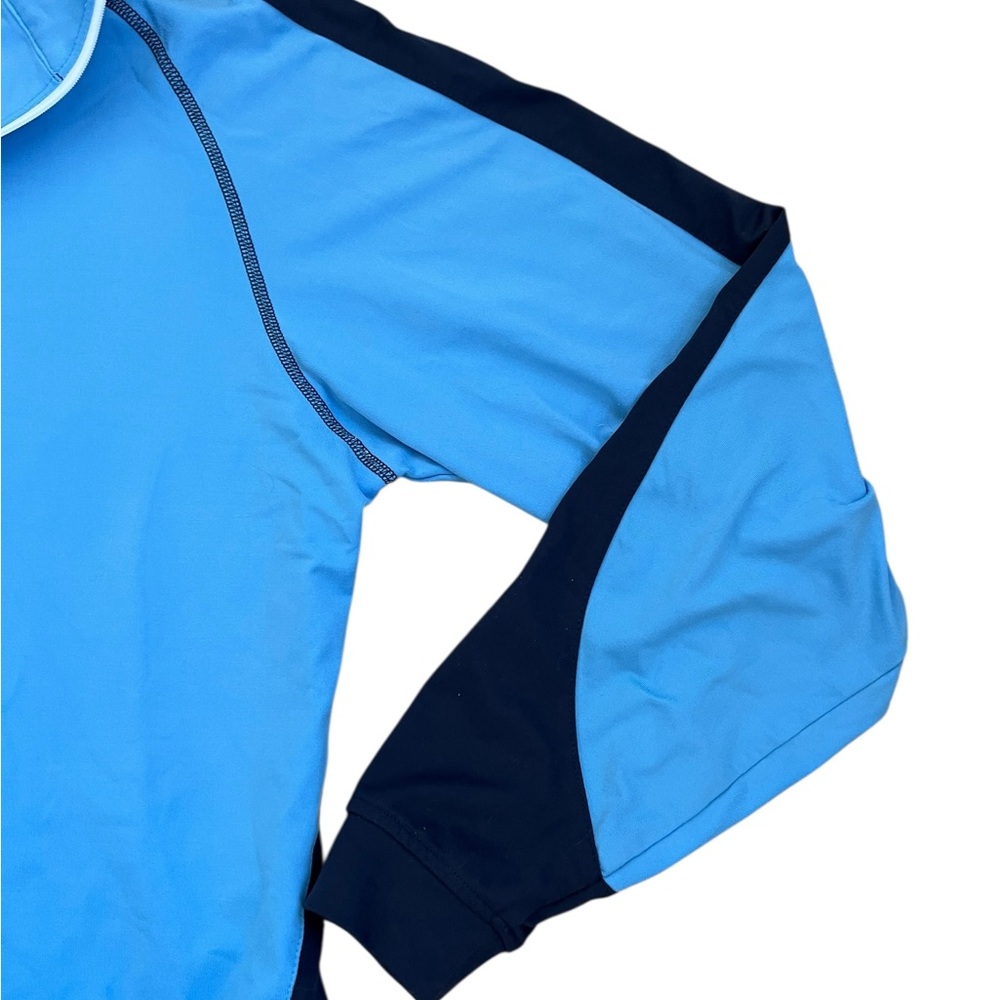 Footjoy Blue Quarter-Zip Pullover - Picture 5 of 11